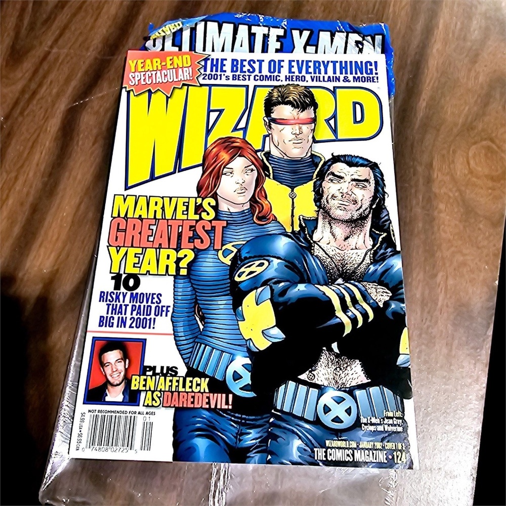 January 2002  Wizard Comic Guide Magazine